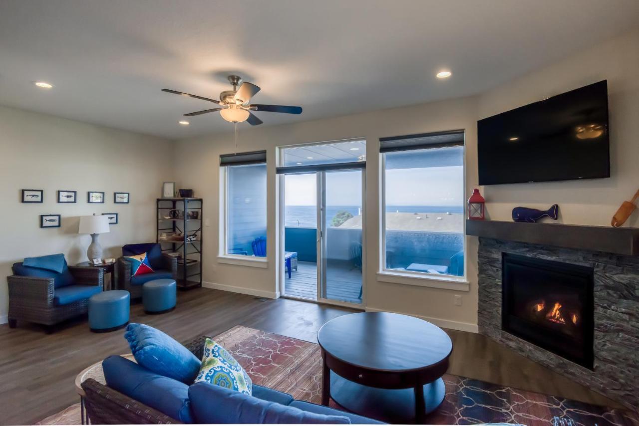 Oceanview Townhome - Pet Friendly - Sleeps 6 - King Depoe Bay Ngoại thất bức ảnh